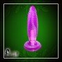 Purple Jelly Anal Vibrating Butt Plug With Suction Cup AD-024