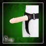 LeLuv 8 Male Hollow Vibrating Strap On SO-016