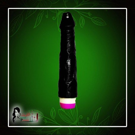 Super Natural Black Silicone Realistic Vibrator RSV-011