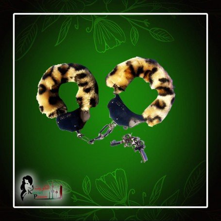 Fetish Fantasy Furry Cuffs in Leopard BDSM-005