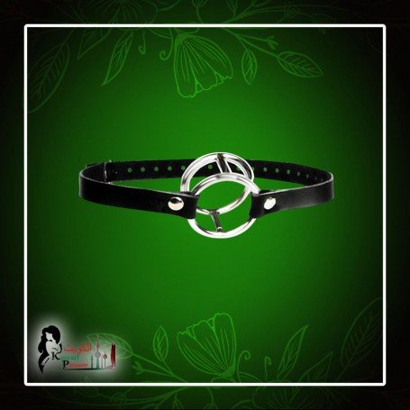 Double Metal Ring Gag for Him & Her BDSM-003