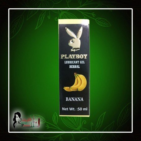 Playboy Lubricant Water Based Gel - Banana Flavoured CGS-031