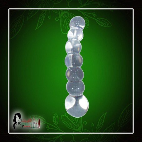 Ultra Beaded Crystal Glass dildo GD-008