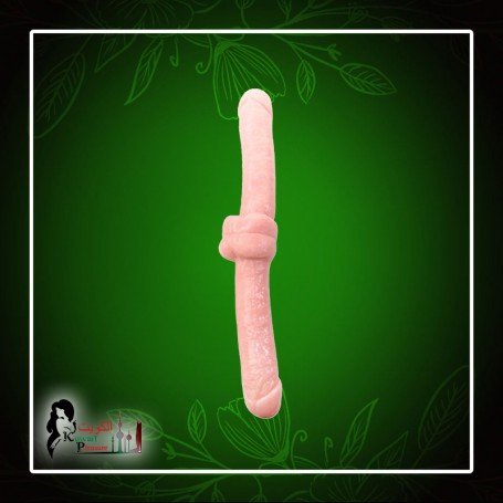 Realistic Double Dong Penis Shaped End  Realistic Non Vibrator RSNV-015
