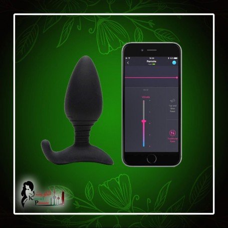 Lovense Hush App Controlled Vibrating Butt Plug (1.5 inch/1.75 inch) ACV-004