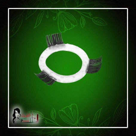 Transparent Hair Finger Fun Function Cock Ring CR-009