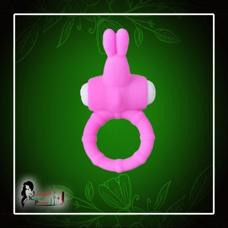 Rabbit Vibrating Penis Ring Blue Lolly CR-018