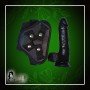 Strap On Dildo Harness with Big Black Dildo Vibrator SO-027