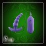 VIBRATING ANAL PLUG BEADS PROSTATE MASSAGER AD-028