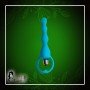 BLUE SILICONE ANAL VIBRATOR AD-029